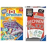 Ravensburger 24976-1x1 Drachen - Lernspiel für Kinder & 80660 - Lernen...