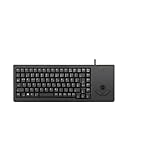 CHERRY G84-5400 XS, Kompakte Tastatur mit Trackball, Deutsches Layout...