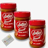 Lotus Biscoff speculoos pasta original Holland Spekulatius-Creme Sparpaket...