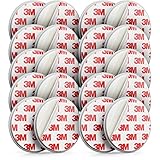 deleyCON 10x Magnetbefestigung für Rauchmelder Magnethalter Feuermelder...