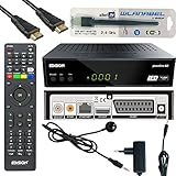 Edision Piccollino S2 Full HD Satelliten-Receiver FTA HDTV DVB-S2 (HDMI,...