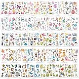 Zhtulck Tattoo Kinder 600+ Kindertattoos Hautfreundlich. Wasserdichte fake...