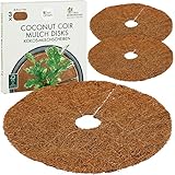 OwnGrown Kokosmatte Winterschutz Pflanzen : 3x20cm Kokosscheibe als...