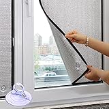 Sichtschutz Wärmeisolierung Reflektierende Fensterfolie,UV-Schutz...
