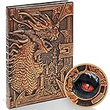 3D Dragon DND Journal Schreiben Notizbuch, Fantasy D&D Leder Notizbuch für...