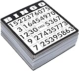 Kyto Bingo Karten Set 500 Stück | 500 Verschiedene Karten großes 500er...