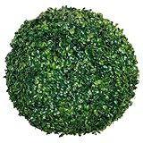 Spetebo Buchsbaumkugel grün - Ø 35 cm - Garten Deko Buchsbaum Kugel...