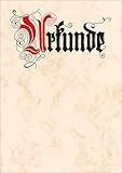 SIGEL DP548 Urkundenpapier, Blanko Urkunde Calligraphie 185 g, DIN A4, 12...