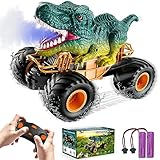 BOBOTATA Ferngesteuertes Auto Kinder Monster Dinosaurier Truck Spielzeug ab...