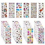 Habett 3D Aufkleber für Kinder & Kleinkinder, 920+ Geschwollen Stickers,...