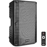 Vonyx VSA15BT - Aktivlautsprecher, Bluetooth, 1000 Watt PA Anlage, PA...