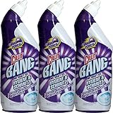 Cilit BANG WC Reiniger Kraft Gel Hygiene und Schmutz, 3er Pack (3 x 750 ml)