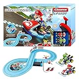 Carrera First Mario Kart Rennbahn-Set | Mario vs. Yoshi | 2 Fahrzeuge...