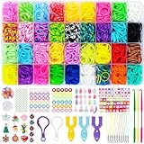 LUZOON 2800+ Loom Bänder Set, 36 Farben Armbänder Selber Machen...