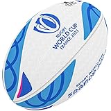 Gilbert Unisex Erwachsene Supporter Rwc2023 Ball, Weiß Blau, 38