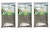 Erdtmanns - Sonnenblumenkerne ungeschält für freilebende Vögel 3 x 5 kg,...