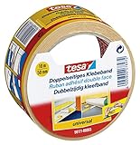 tesa Doppelseitiges Klebeband Universal - Vielseitiges Klebeband für...