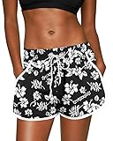 For G and PL Women Loose Pants Kurz Für Sport Und Print Bademode...