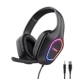 Trust Gaming GXT 419 Rayne Leichtes Gaming Headset für PC/Konsole,...