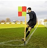 Kalindri Sports Eckflagge mit Feder für Fußball, Fußball, Outdoor,...