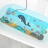 Badewannenmatten, FainFun 100 x 40 cm Antirutschmatte Badewanne Kinder PVC...