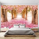 murimage Fototapete Pink Wald 366 x 254 cm inklusive Kleister 3D Tapete...