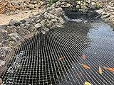 AquaOne Teichnetz feinmaschig 4x4m I Teichabdeckung für laubfreien Teich I...