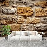Art Fototapete Schlafzimmer 400x280 cm Steinmauerarchitektur Geruchlose,...