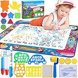 MOOING Wasser Doodle Matte,120 x 90 Aqua Magic Doodle Malmatte Kinder,...