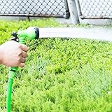 15 m erweiterbarer Gartenschlauch, flexibler magischer Wasserschlauch mit...