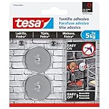 tesa 77906-00001-00 Runde Klebeschraube für Ziegel und Stein, 5 kg,...