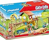 PLAYMOBIL City Life 70281 Abenteuerspielplatz mit Kletterwand,...