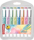 STABILO - Textmarker - swing cool Pastel - 8er Pack - mit 8 verschiedenen...