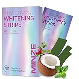 Schonende Zahnaufhellung Whitening Strips - Bleaching Zähne frei von...