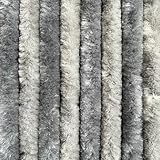 EXPLORER® Flauschvorhang 90x200 cm Wohnwagen Türvorhang für...