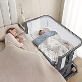 Einesin 3in1 Baby Beistellbett Reisebett Babybett mit weich Matratze und...