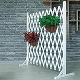 Sichtschutz für Gartenzaun/Zierzaun für den Balkon/Gitterzaun aus...