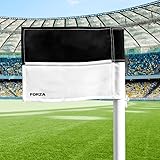 FORZA Ersatz-Eckfahnen für Fußball [4er-Pack] | Robuste Polyesterfahnen...