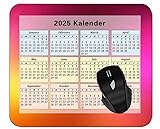 YENDOSTEEN 2025 Mauspad-Kalender,Computer-Mauspads,Kalender,Helle grelle...