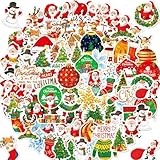 Sticker Weihnachten,Aufkleber weihnachten,100 Stück Weihnachtsaufkleber...