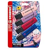 STABILO - Textmarker - BOSS ORIGINAL NatureCOLORS Wildflower - 4er Blister...