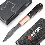 Böker Manufaktur Solingen Taschenmesser Barlow Copper Integral Micarta -...