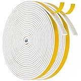 Dichtungsband Türdichtung Selbstklebend 6mm(B)x3mm(D)/20m(L) für Türen...