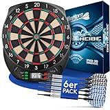 DartPro [DAS ORIGINAL] - Elektronische Dartscheibe Profi - Dartboard mit 6...