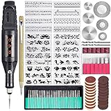 Uolor 108 Pcs Gravierwerkzeugsatz, Multifunktionaler Gravurstift DIY...