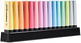 STABILO - Textmarker - BOSS ORIGINAL Pastel - 15er Tischset - mit 14...