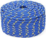 Abio Polypropylen Seil 6mm 10m blau Polypropylenseil Outdoor Tauwerk PP...