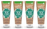 4er Pack Dresdner Essenz Fuß-Balsam Auf frischem Fuß ertappt 4 x 75ml