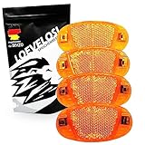 Speichenreflektoren Fahrrad Extra Verstärkt mit Stahlclips Reflektoren...