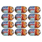 12er Pack RügenFisch Fischerfrühstück 12 x 200 g Fichbüchse Dosenfisch...